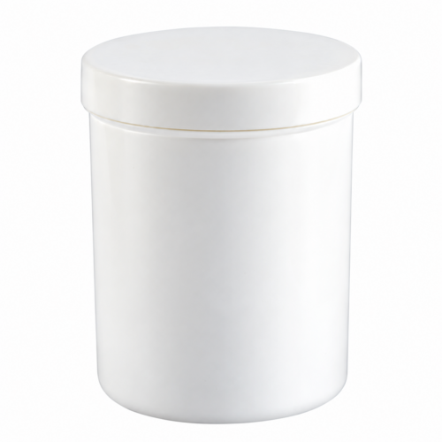 Műanyag tégely csavaros tetővel P - 1000 ml, 10x
