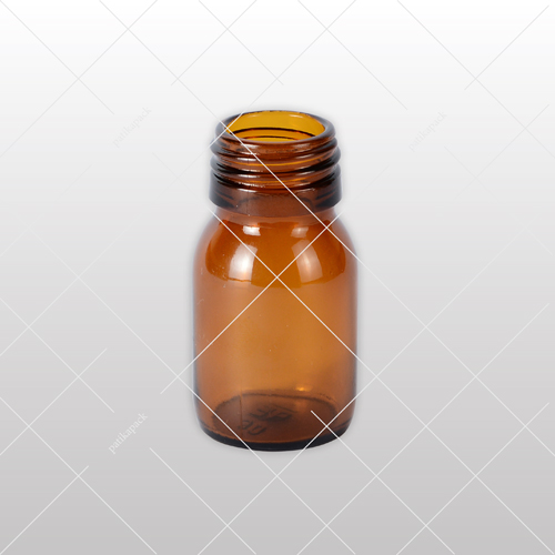 Folyadéküveg 30 ml, A - Ø28 mm, barna – 156x