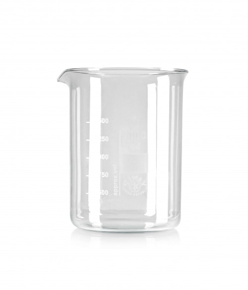 Üveg főzőpohár, alacsony, 2000 ml - Ø140x180 mm, 1x