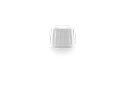 Műanyag kupak GZ - Ø28mm, fehér, kúpbetétes, 100x