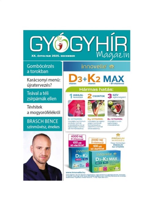 Gyógyhír Magazin 2025. Decemberi szám - 10x