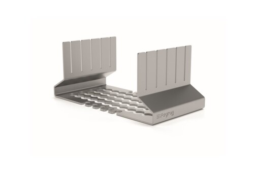 Kúpkiöntő tartó fémállvány 2 az 1-ben funkcióval - 80x92x190 mm, 1x