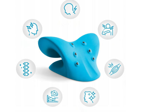 Nyakpárna, gerinc nyújtó, kék - 1x