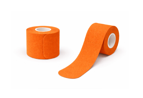 Kineziológiai tapasz, előrevágott 5cm x 5m, narancs, - 1x