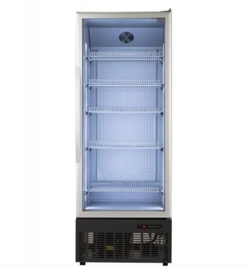 Patikai hűtővitrin, 5 polcos - TC 600GDAN, 1x