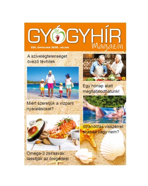 Gyógyhír Magazin 2026. Júliusi szám - 10x