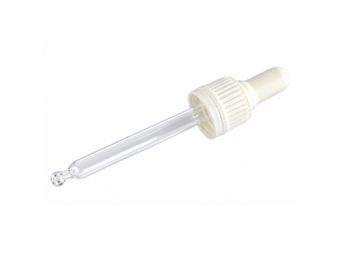 Pipettás kupak GZ - 50 ml, Ø18mm, fehér, 20x