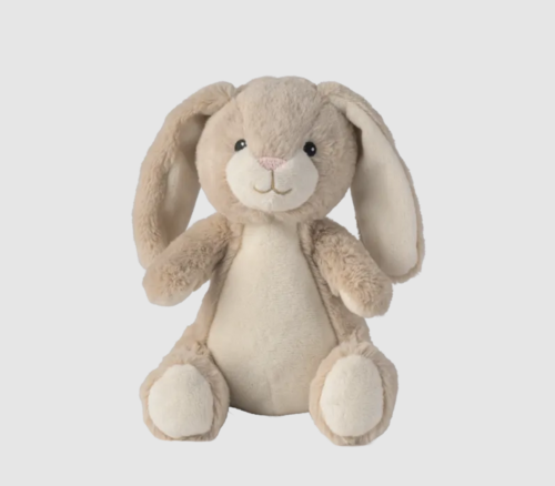 Warmies melegíthető plüss: Mini nyuszi, bézs - 18 cm, levendula illatú