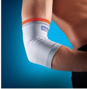 Sport könyökrögzítő gumi, világosszürke, XL-méret - 1x