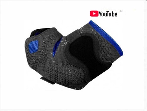 Silistab Epi könyökrögzítő, sötétszürke, kiegészítő pánttal, oldaliság nélkül, 4-es méret - 1x