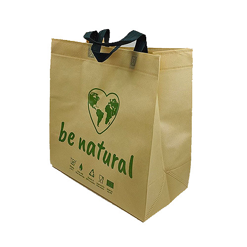Bevásárló táska, környezetbarát, mosható - 40x40 cm, 1x