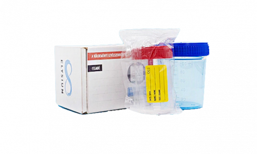 Faeces tartály, steril, postázható - 60 ml, 1x