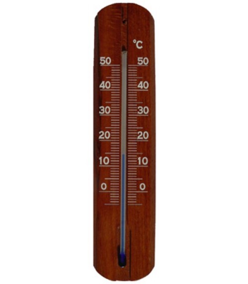 Szobahőmérő, - 4 - +50 Osztásköz: 1C°, 1x