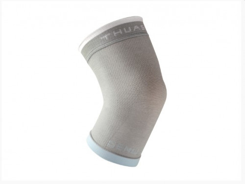 Genusoft rugalmas térdrögzítő, szürke, 42-45 cm, 15-20 Hgmm, 4-es méret - 1x