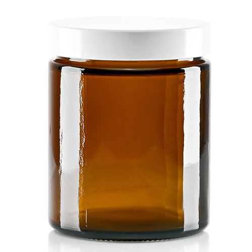 Üvegtégely + fekete tető 180ml 28x