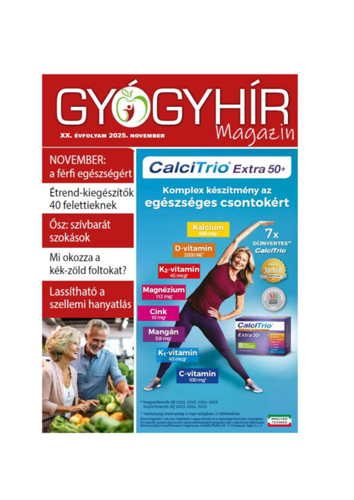 Gyógyhír Magazin 2025. Novemberi szám - 10x