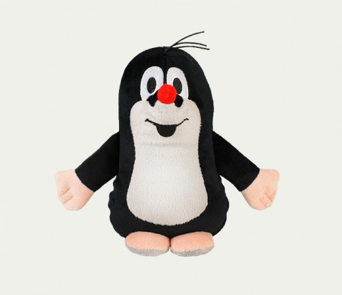 Warmies melegíthető plüss: Kisvakond, piros/fehér/fekete - 19 cm, levendula illatú,  1x